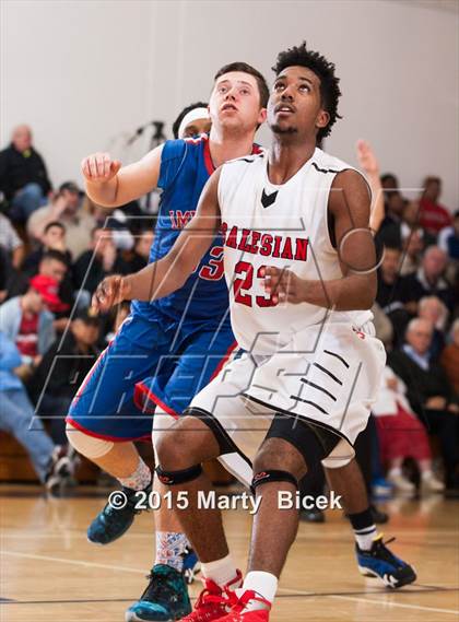 Thumbnail 3 in Immanuel vs. Salesian College Preparatory photogallery.