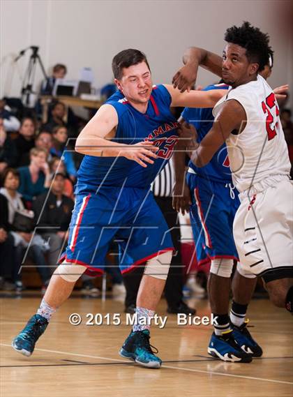 Thumbnail 2 in Immanuel vs. Salesian College Preparatory photogallery.