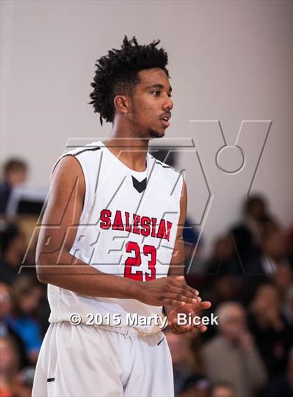 Thumbnail 3 in Immanuel vs. Salesian College Preparatory photogallery.