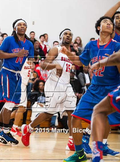 Thumbnail 3 in Immanuel vs. Salesian College Preparatory photogallery.
