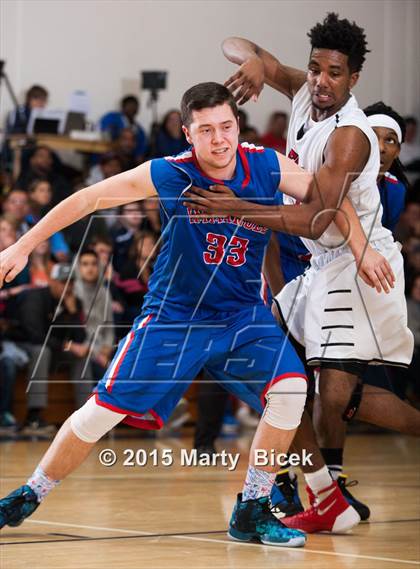 Thumbnail 3 in Immanuel vs. Salesian College Preparatory photogallery.