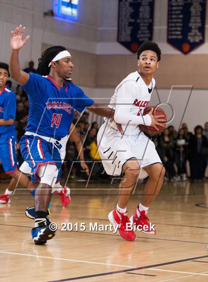 Thumbnail 3 in Immanuel vs. Salesian College Preparatory photogallery.