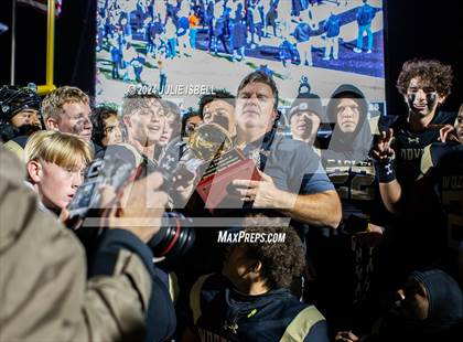 Thumbnail 3 in Woodville @ Tidehaven (UIL 3A D2 Semifinal Football Playoff) photogallery.