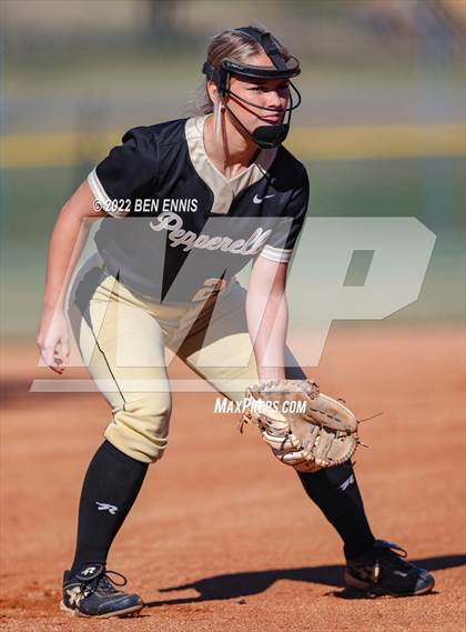 Thumbnail 1 in Pepperell vs Bryan County (GHSA 1A D1 State Tournament) photogallery.