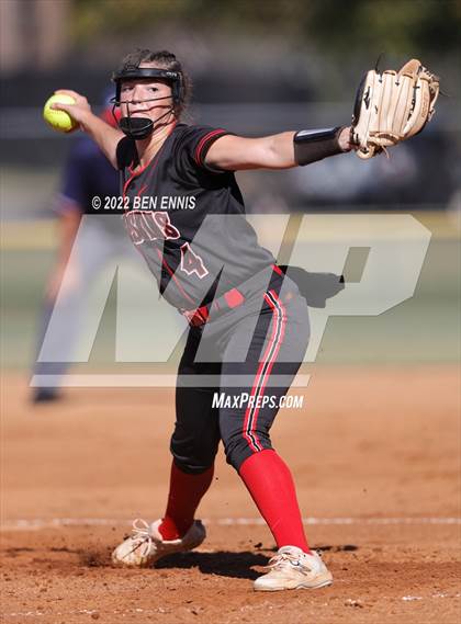 Thumbnail 2 in Pepperell vs Bryan County (GHSA 1A D1 State Tournament) photogallery.