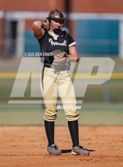 Thumbnail 2 in Pepperell vs Bryan County (GHSA 1A D1 State Tournament) photogallery.