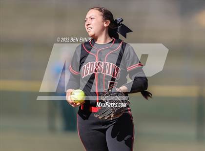 Thumbnail 1 in Pepperell vs Bryan County (GHSA 1A D1 State Tournament) photogallery.