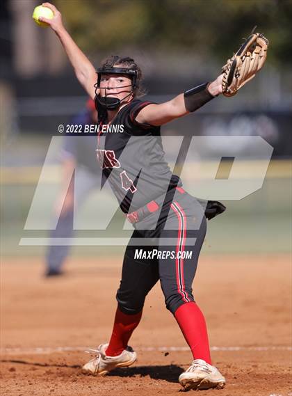Thumbnail 1 in Pepperell vs Bryan County (GHSA 1A D1 State Tournament) photogallery.
