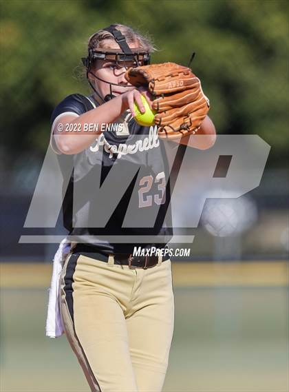 Thumbnail 2 in Pepperell vs Bryan County (GHSA 1A D1 State Tournament) photogallery.