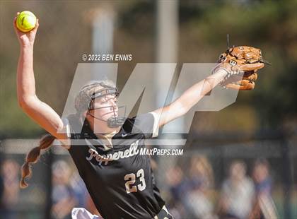 Thumbnail 1 in Pepperell vs Bryan County (GHSA 1A D1 State Tournament) photogallery.