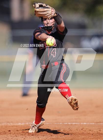 Thumbnail 1 in Pepperell vs Bryan County (GHSA 1A D1 State Tournament) photogallery.