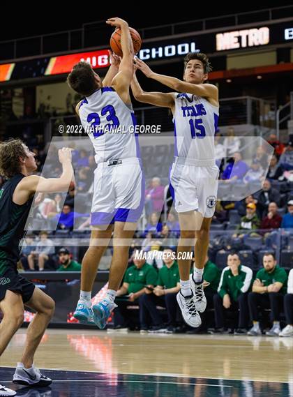 Thumbnail 2 in Papillion-LaVista South vs. Millard West (Metro Tournament) photogallery.