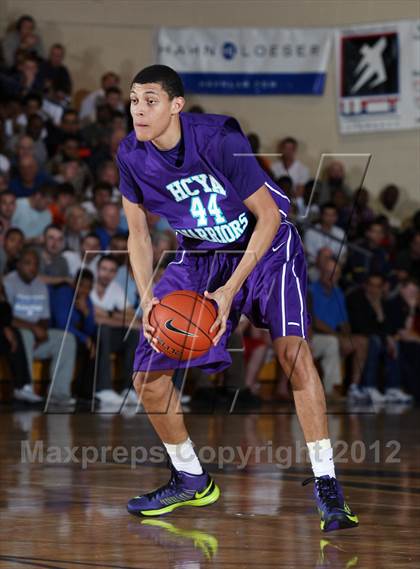 Thumbnail 2 in Huntington Prep vs. HCYA North (City of Palms Classic) photogallery.