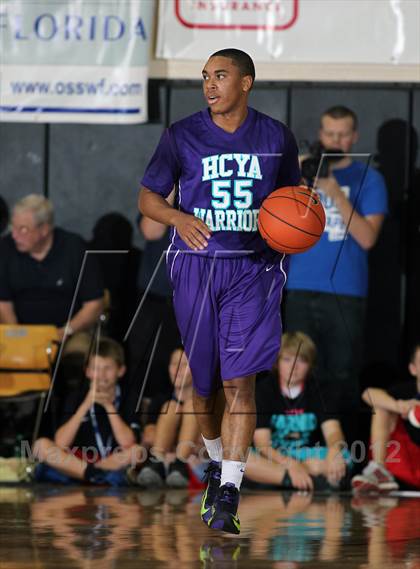 Thumbnail 1 in Huntington Prep vs. HCYA North (City of Palms Classic) photogallery.