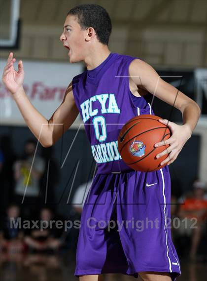 Thumbnail 1 in Huntington Prep vs. HCYA North (City of Palms Classic) photogallery.