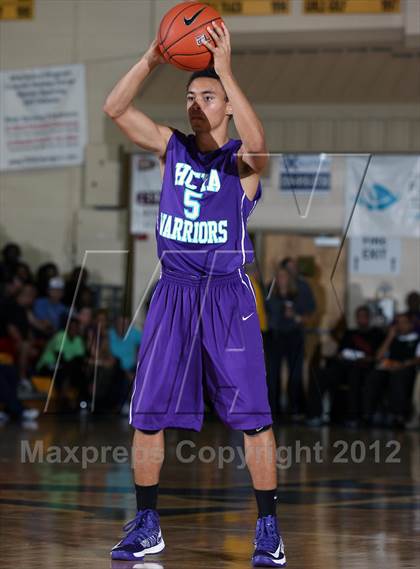 Thumbnail 1 in Huntington Prep vs. HCYA North (City of Palms Classic) photogallery.