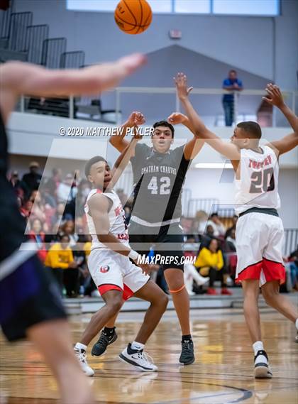 Thumbnail 1 in Chatham Charter vs. Winston-Salem Preparatory Academy (NCHSAA 1A Western Regional Final) photogallery.