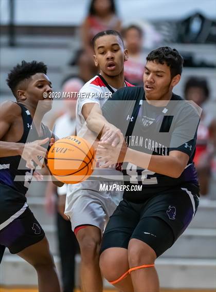 Thumbnail 1 in Chatham Charter vs. Winston-Salem Preparatory Academy (NCHSAA 1A Western Regional Final) photogallery.