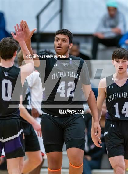 Thumbnail 1 in Chatham Charter vs. Winston-Salem Preparatory Academy (NCHSAA 1A Western Regional Final) photogallery.