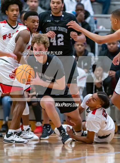 Thumbnail 3 in Chatham Charter vs. Winston-Salem Preparatory Academy (NCHSAA 1A Western Regional Final) photogallery.