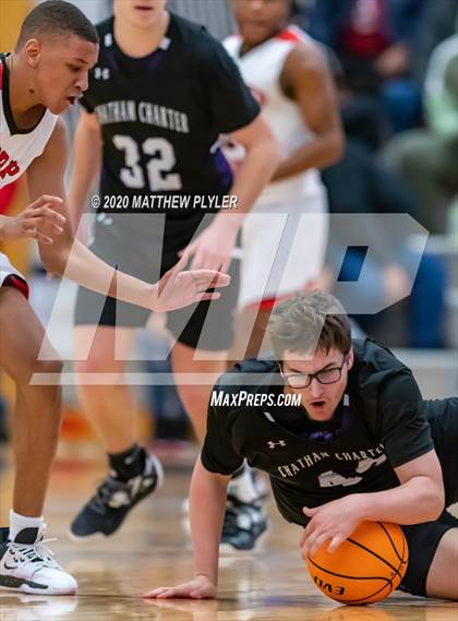 Thumbnail 1 in Chatham Charter vs. Winston-Salem Preparatory Academy (NCHSAA 1A Western Regional Final) photogallery.