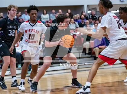 Thumbnail 2 in Chatham Charter vs. Winston-Salem Preparatory Academy (NCHSAA 1A Western Regional Final) photogallery.