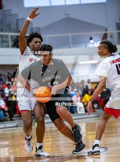 Thumbnail 2 in Chatham Charter vs. Winston-Salem Preparatory Academy (NCHSAA 1A Western Regional Final) photogallery.