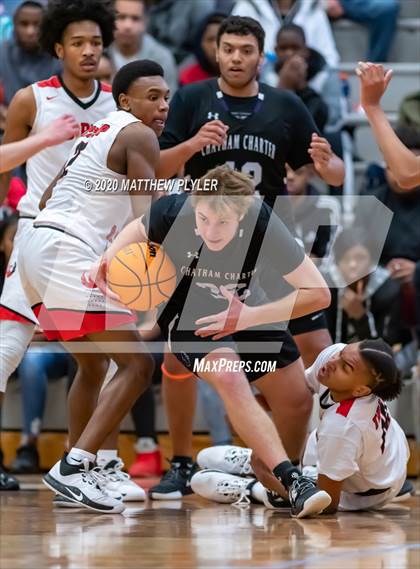 Thumbnail 1 in Chatham Charter vs. Winston-Salem Preparatory Academy (NCHSAA 1A Western Regional Final) photogallery.