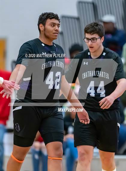 Thumbnail 1 in Chatham Charter vs. Winston-Salem Preparatory Academy (NCHSAA 1A Western Regional Final) photogallery.