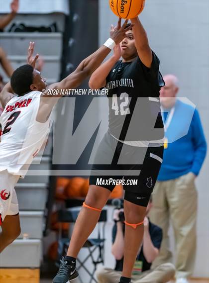 Thumbnail 3 in Chatham Charter vs. Winston-Salem Preparatory Academy (NCHSAA 1A Western Regional Final) photogallery.