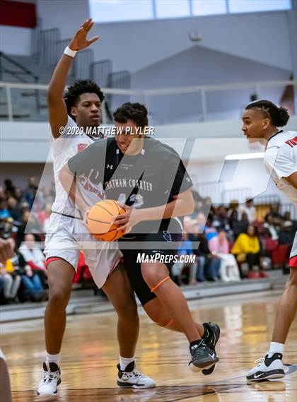 Thumbnail 3 in Chatham Charter vs. Winston-Salem Preparatory Academy (NCHSAA 1A Western Regional Final) photogallery.