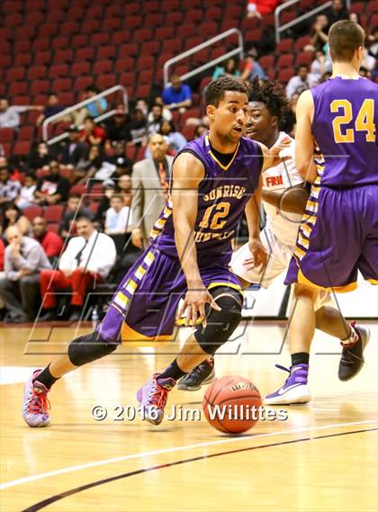 Thumbnail 3 in Sunrise Mountain vs. Agua Fria (AIA D2 Semifinal) photogallery.