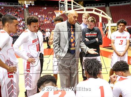 Thumbnail 2 in Sunrise Mountain vs. Agua Fria (AIA D2 Semifinal) photogallery.
