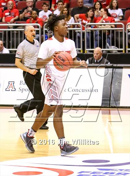 Thumbnail 2 in Sunrise Mountain vs. Agua Fria (AIA D2 Semifinal) photogallery.