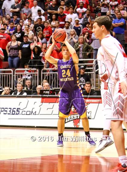 Thumbnail 2 in Sunrise Mountain vs. Agua Fria (AIA D2 Semifinal) photogallery.