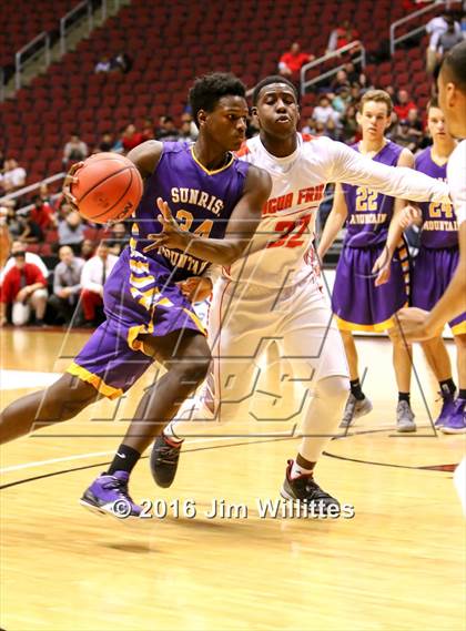 Thumbnail 2 in Sunrise Mountain vs. Agua Fria (AIA D2 Semifinal) photogallery.