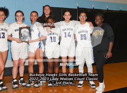 Thumbnail 2 in Buckeye vs. Dysart  (Lady Wolves Court Classic) photogallery.