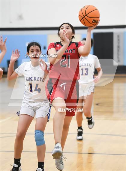 Thumbnail 1 in Buckeye vs. Dysart  (Lady Wolves Court Classic) photogallery.