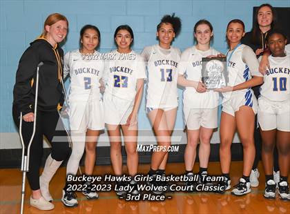 Thumbnail 1 in Buckeye vs. Dysart  (Lady Wolves Court Classic) photogallery.