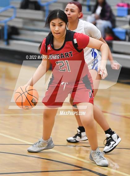 Thumbnail 2 in Buckeye vs. Dysart  (Lady Wolves Court Classic) photogallery.