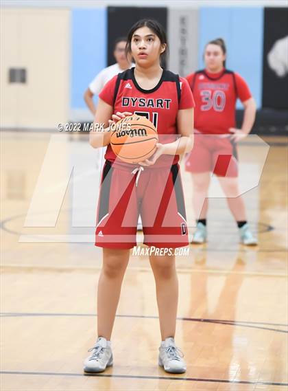 Thumbnail 2 in Buckeye vs. Dysart  (Lady Wolves Court Classic) photogallery.