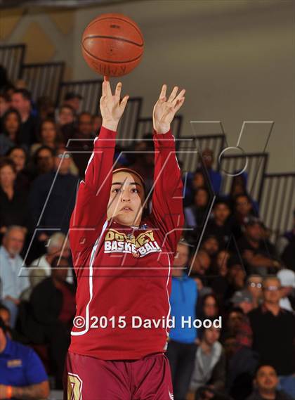 Thumbnail 2 in 2015 MaxPreps Holiday Classic Girls 3 Point Finals photogallery.