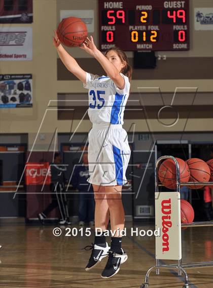Thumbnail 3 in 2015 MaxPreps Holiday Classic Girls 3 Point Finals photogallery.