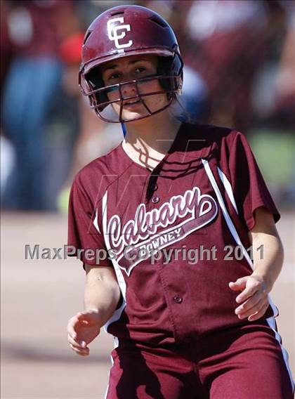 Thumbnail 3 in Calvary Chapel vs. Oxford Academy (CIF SS Semifinal) photogallery.