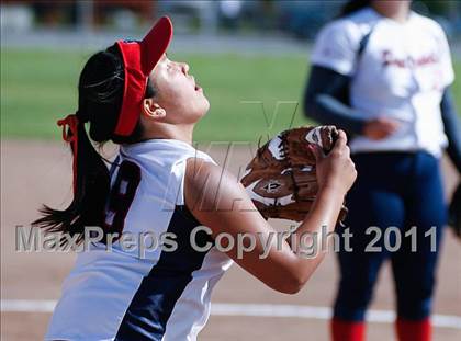 Thumbnail 1 in Calvary Chapel vs. Oxford Academy (CIF SS Semifinal) photogallery.