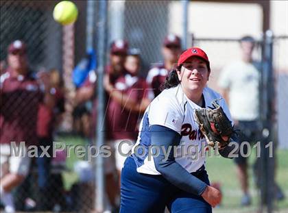 Thumbnail 3 in Calvary Chapel vs. Oxford Academy (CIF SS Semifinal) photogallery.