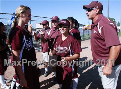 Thumbnail 3 in Calvary Chapel vs. Oxford Academy (CIF SS Semifinal) photogallery.