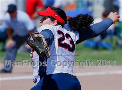 Thumbnail 1 in Calvary Chapel vs. Oxford Academy (CIF SS Semifinal) photogallery.