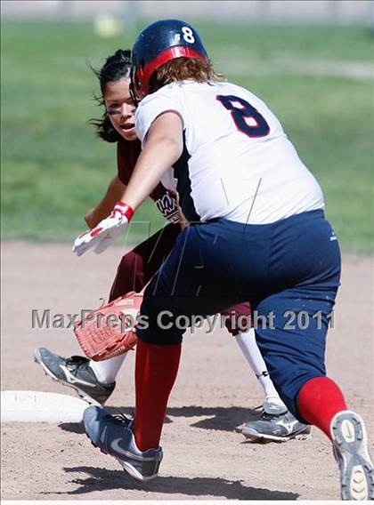 Thumbnail 3 in Calvary Chapel vs. Oxford Academy (CIF SS Semifinal) photogallery.