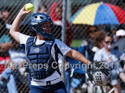 Thumbnail 1 in Calvary Chapel vs. Oxford Academy (CIF SS Semifinal) photogallery.